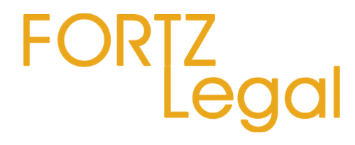 fortz legal logo gold